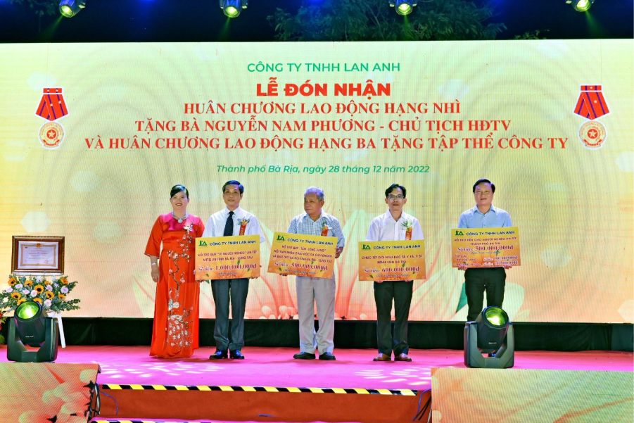 Bà Rịa – Vũng Tàu: Công ty Lan Anh đón nhận Huân chương Lao động - Ảnh 1